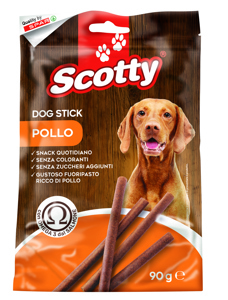 DENTAL STICKS 10PZ SCOTTY 90G POLLO