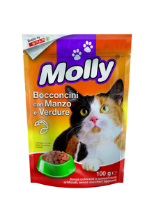 BOCCONCINI MOLLY 100G MANZO/VERDURE