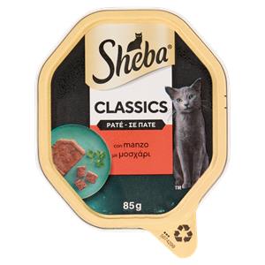 CIBO GATTO SHEBA 85G MANZO