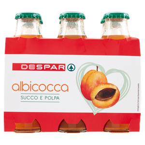 NETTARE DESPAR 125ML X6 ALBICOCCA