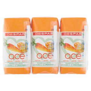 SUCCO DESPAR 200ML X3 ACE PRISMA