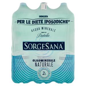 ACQUA MINERALE SORGESANA 2L NATURALE