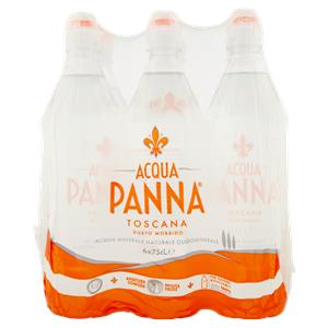 ACQUA PANNA, Acqua Minerale Oligominerale Naturale, 75cl x 6