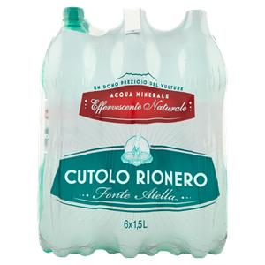 ACQUA MINERALE CUTOLO 1,5L EFFERVE NATUR