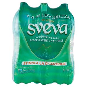 ACQUA MINERALE SVEVA LT.1,5 EFF. NAT.