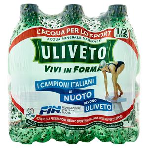 ACQUA MINERALE ULIVETO 0,5CL EFF NAT