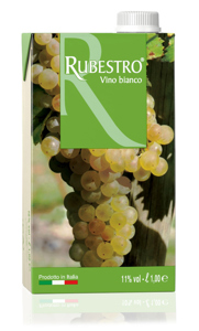 VINO TAVOLA BRICK RUBESTRO 1L BIANCO