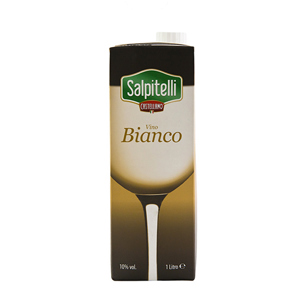 VINO TAVOLA BRICK SALPITELLI 1L BIANCO