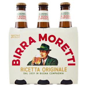 BIRRA MORETTI 33CLX3