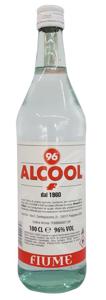 ALCOOL PURO FIUME 96 GRADI 1LT