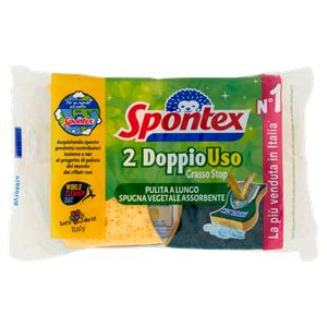 SPUGNA ABR SPONTEX DOPPIO USO X 2