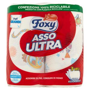 ASCIUGATUTTO ASSO FOXY ULTRA BIG x 2