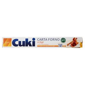 CARTA FORNO CUKI 25 FOGLI