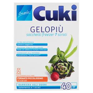 SACCHI GELO FREEZER CUKI 40PZ PICCOLISSI