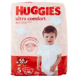 PANN.ULTRACONF. HUGGIES X16 TG.5 11-25KG