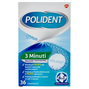 POLIDENT TABS 3 MINUTI