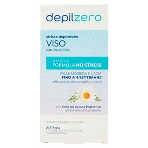 STRISCE VISO&BIKINI DEPILZERO 20PZ