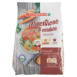 MINESTRONE 15 VERDURE DESPAR 450G