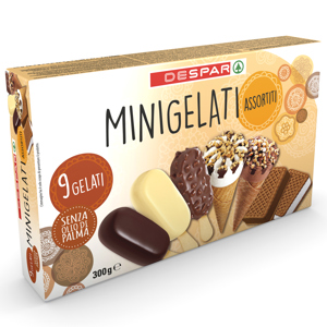 9 MINIGELATI ASSORTITI DESPAR 300G I