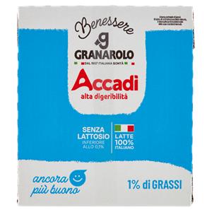 LATTE PS UHT ACCADI' GRANAROLO 1 LT