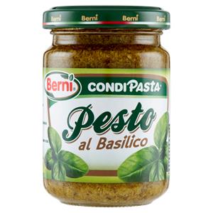 PESTO AL BASILICO BERNI 135G VASO