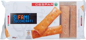 SFOGLIATINE SI-FA-MI DESPAR 200G ZUCCHER