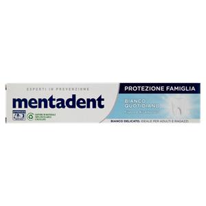 Mentadent Protezione Famiglia Bianco Quotidiano 75 ml