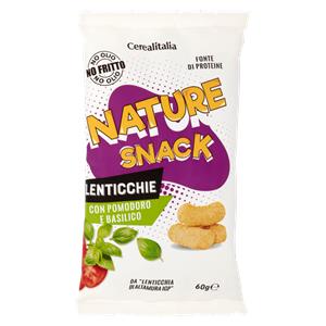 NAT.SNACK CEREALITALIA 60G LENT/POM/BAS.