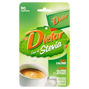 DOLCIFICANTE DIETOR 90COMPRESSE C/STEVIA