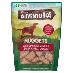 Purina Adventuros Cane Nuggets Snack Cane al gusto cinghiale 90 g