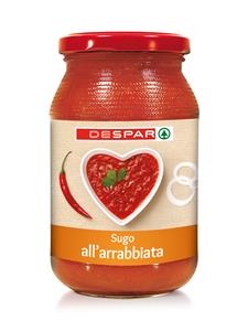 SUGO DESPAR 400G ARRABBIATA