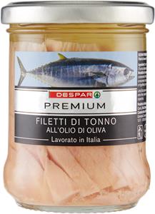 FILETTO DI TONNO PREMIUM 200G V.VETRO