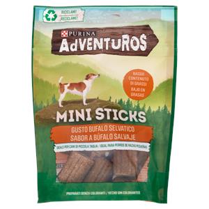 Purina Adventuros Cane Mini stick Snack Cane al gusto bufalo 90 g