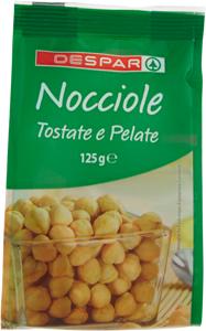 NOCCIOLE DESPAR 125G TOSTATE E PELATE