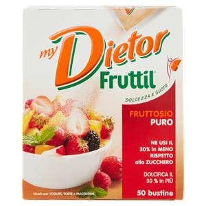 FRUTTOSIO FRUTTIL 200G 50 BUSTE