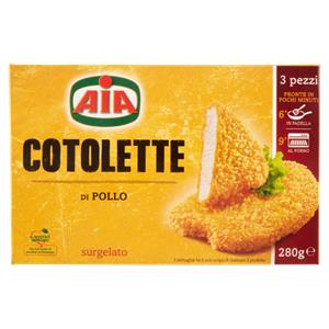 3 COTOLETTE POLLO AIA 280G SURG. I