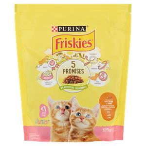 Purina Friskies Kitten Cibo Gattini con Pollo, Latte e Verdure 375 g