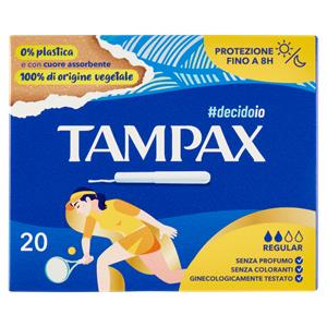 ASSORBENTI TAMPAX REGULAR PZ.20 BLUE BOX