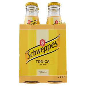 BIBITA SCHWEPPES CL.18X4 TONICA VETRO