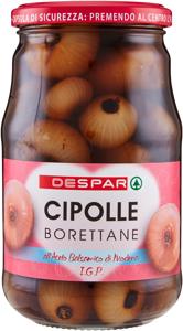 CIPOLLE BORETT.DESPAR 565G IN ACETO BALS