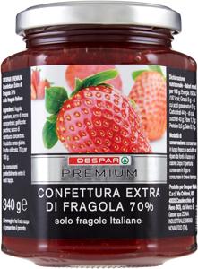 CONFETTURA PREMIUM 340G EXTRA FRAGOLA