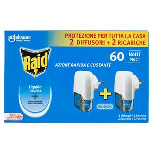 RAID LIQUIDO ELETTRICO  2BASE+2RIC 60NOT