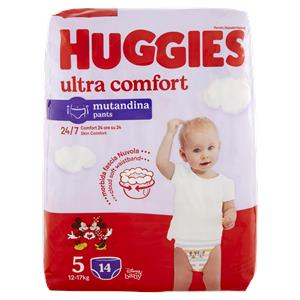 MUTANDINA HUGGIES PANT X 14 5  KG 12-17