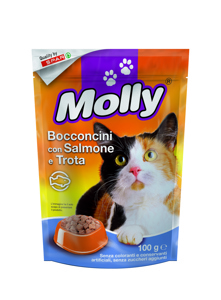 BOCCONCINI MOLLY 100G SALMONE/ TROTA