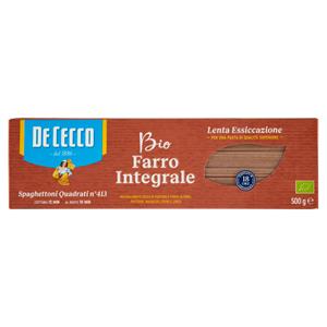 SPAGHETTONI QUADR.DE CECCO500G FARRO BIO