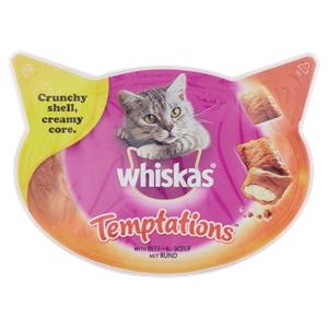 TEMPTATION GATTO WHISKAS 60G MANZO