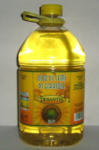 OLIO SEMI GIRASOLE DESANTIS 5LT DAMA PET