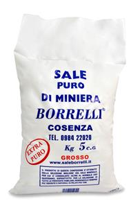 SALE GROSSO  EXTRA PURO  BORRELLI  5 kg