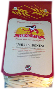 FUSILLI  VIBONESI  PERNOPAST  500g