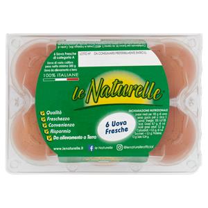 le Naturelle 6 Uova Fresche 300 g